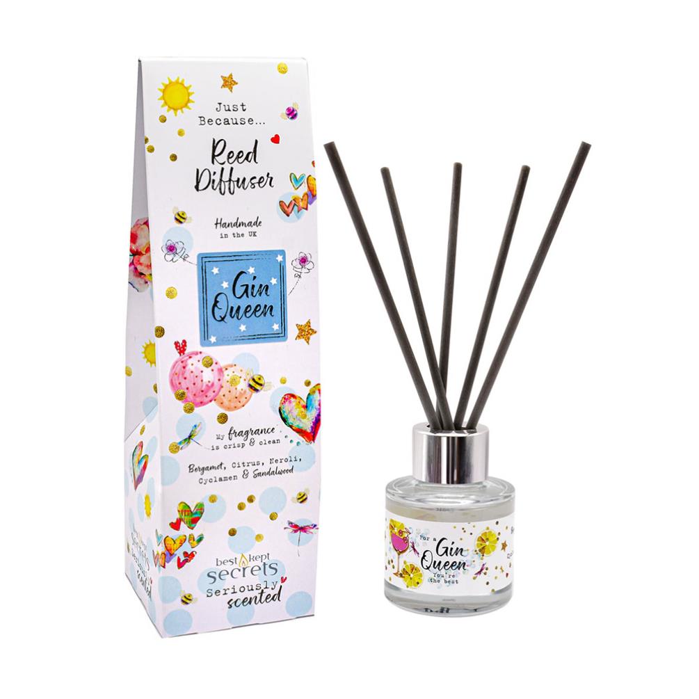 Best Kept Secrets Gin Queen Sparkly Reed Diffuser - 50ml £8.99